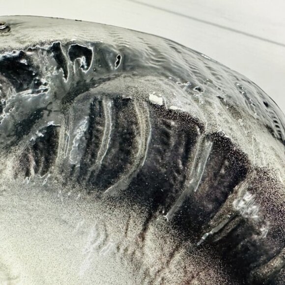 Vintage Black Halloween Scary Cat Mask Made In France Bayshore Collectors Piece - Picture 12 of 13